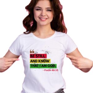 ladies christian quote graphic t-shirt