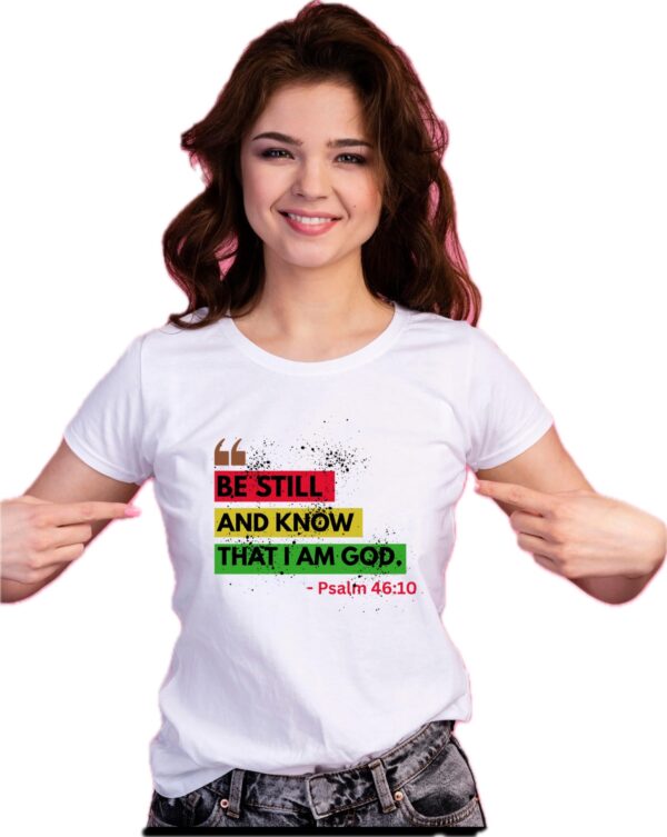 ladies christian quote graphic t-shirt